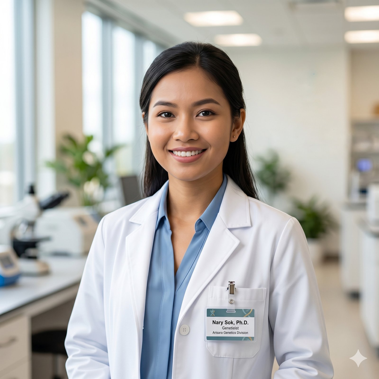 Nary Sok, Head Researcher, Arisara Genetics Division